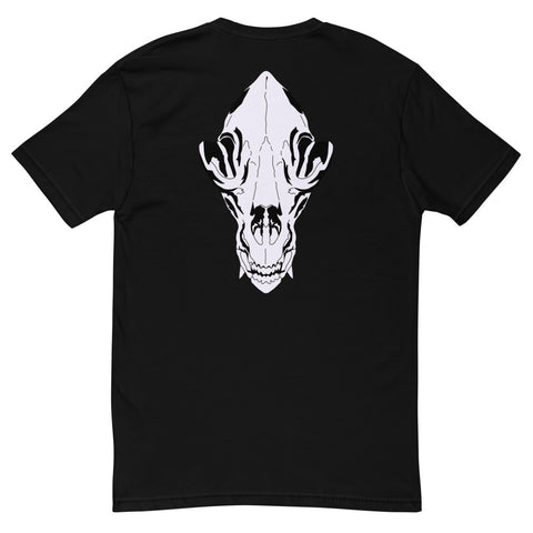 Bear Skull T-Shirt - Black