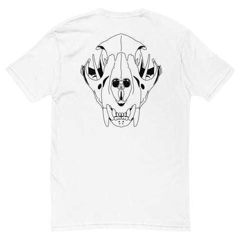 Cougar Skull T-Shirt - White