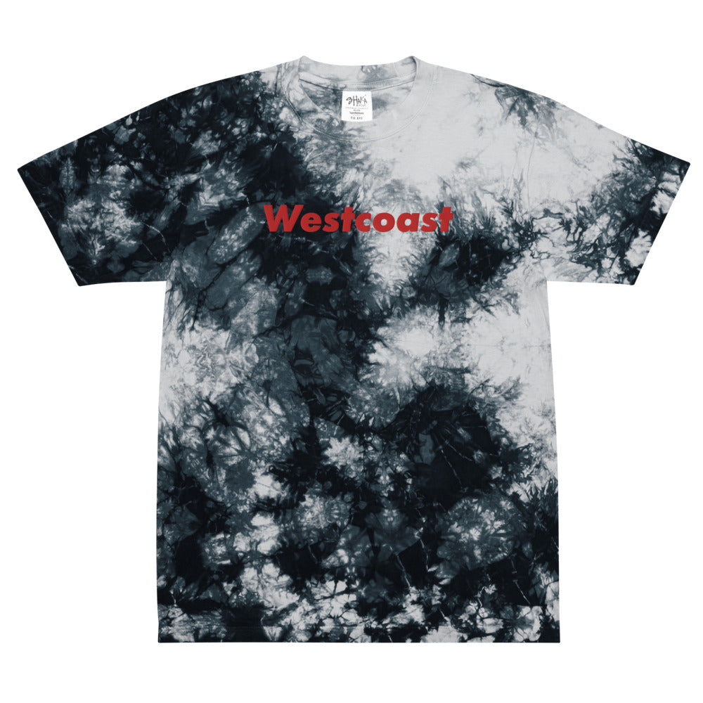 【KOOLOSET】Garments Dying Rough T-Shirt Westcoast Tie-Dye T-Shirt - Black/White – Paul White Art