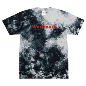 Westcoast Tie-Dye T-Shirt - Black/White