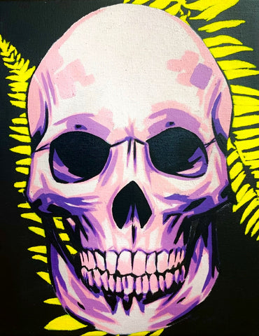 Purple Skull no. 1