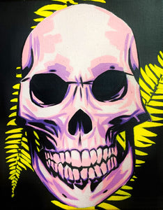 Purple Skull no. 2