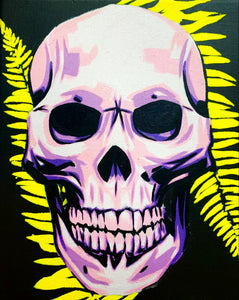 Purple Skull no. 3