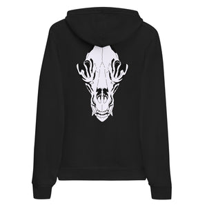 Bear Skull Hoodie - Black